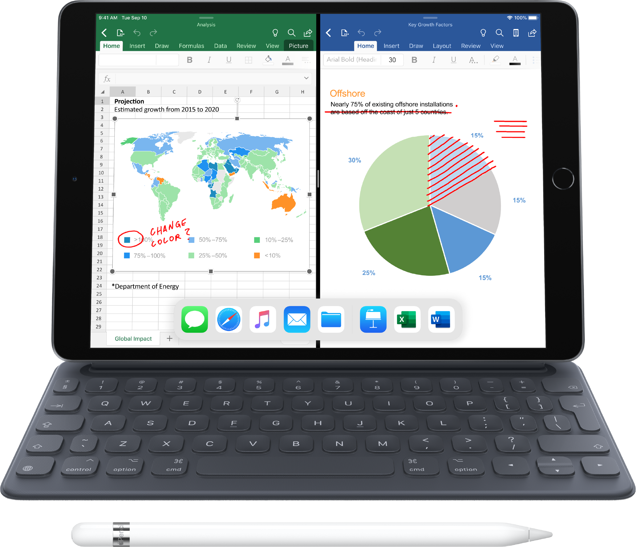 iPad Air with Pencil